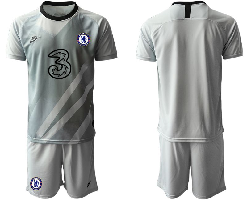 Men 2020-2021 club Chelsea gray goalkeeper Soccer Jerseys->chelsea jersey->Soccer Club Jersey